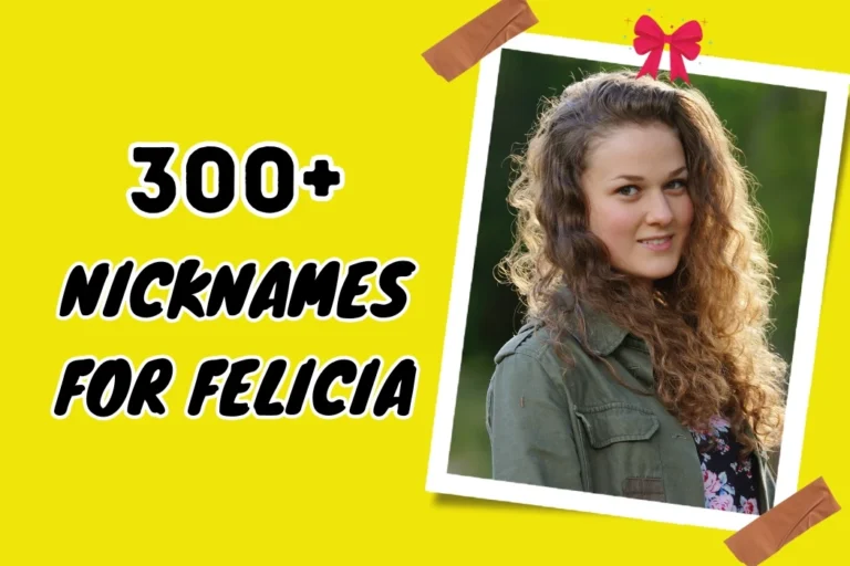 Nicknames for Felicia Ideas