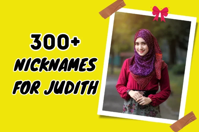 Nicknames for Judith ideas