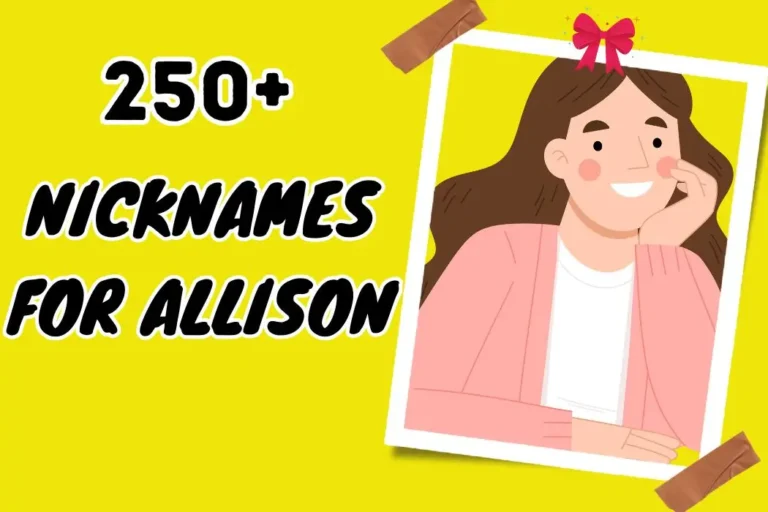 Crafting Nicknames for Allison – Expressive and Memorable