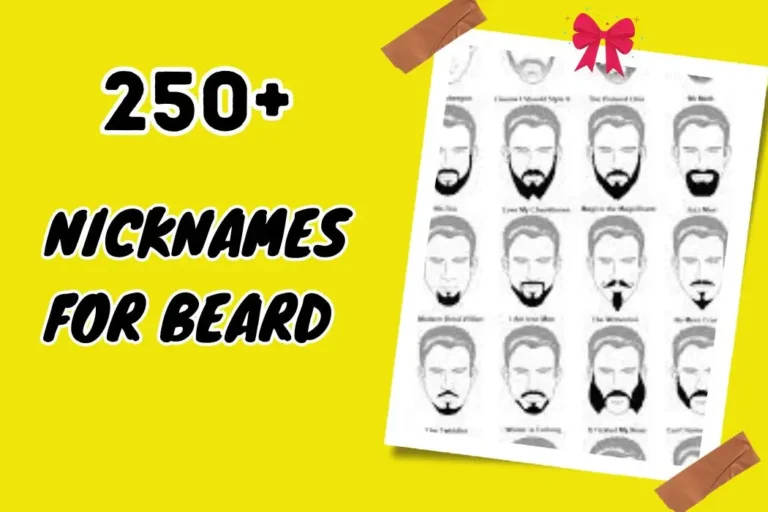 Unique Beard Nicknames – Express Your Style