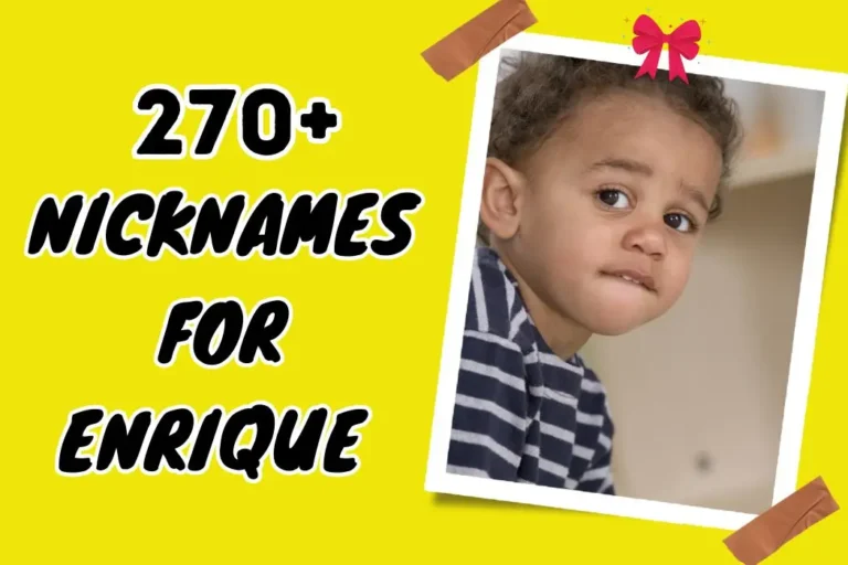 Nicknames for Enrique – Cool and Catchy Options