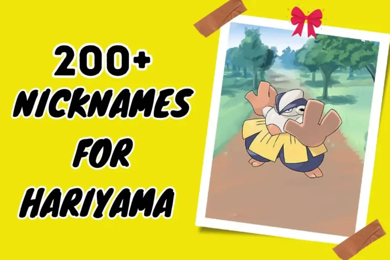 Best Nicknames for Hariyama – Enhance Your Game