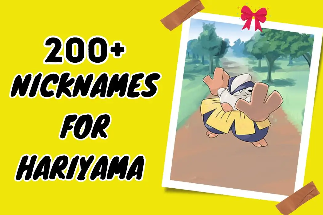 Nicknames for Hariyama