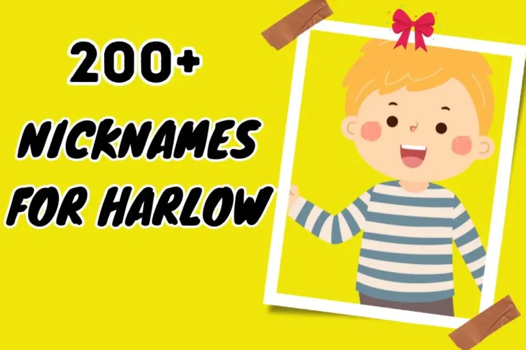 Nicknames for Harlow – Making Names Memorable