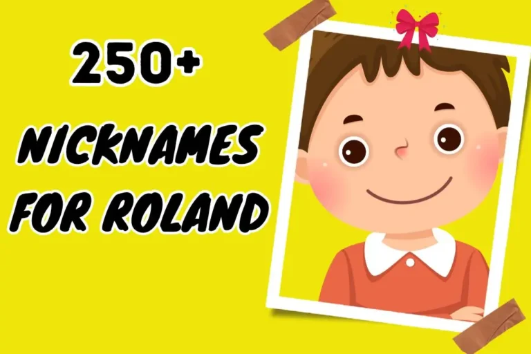 Nicknames for Roland – Creative and Endearing Picks
