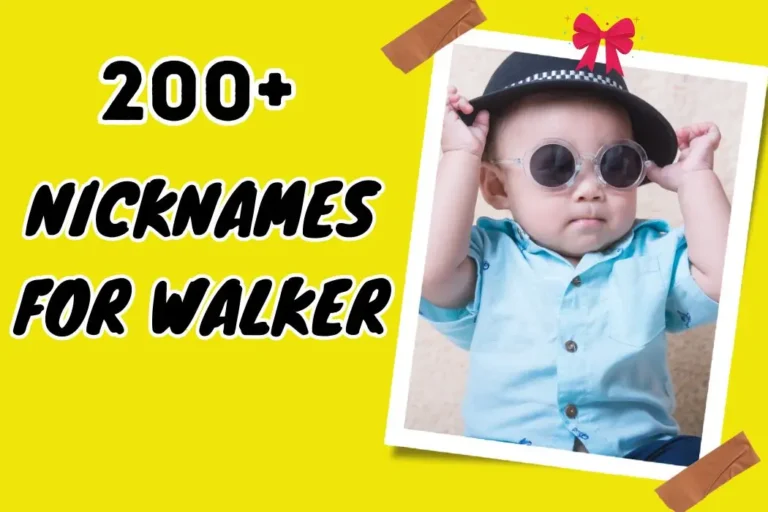 Nicknames for Walker – Creative and Personalized Picks