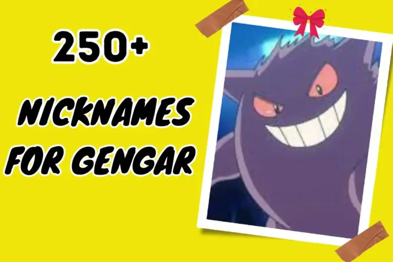 Nicknames for Gengar – Stand Out in Battles