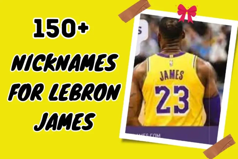 Nicknames for LeBron James – Unveiling the Legends