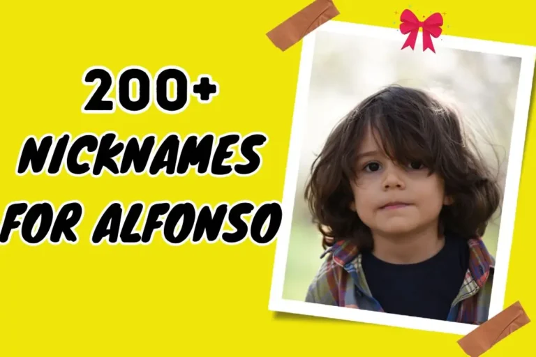 Alfonso’s Nicknames – Express Love and Connection