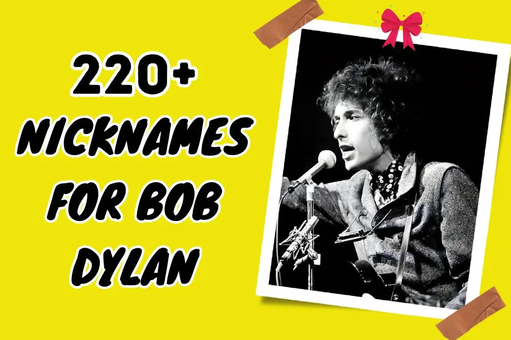 Nicknames for Bob Dylan