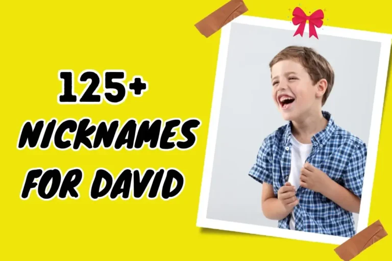 Creative Nicknames For David – Express Yourself