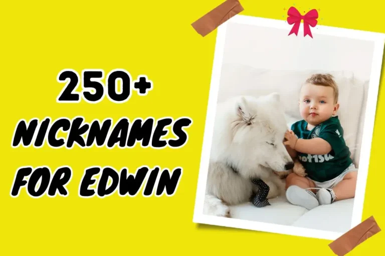 Crafting Nicknames For Edwin – Personalize Perfectly