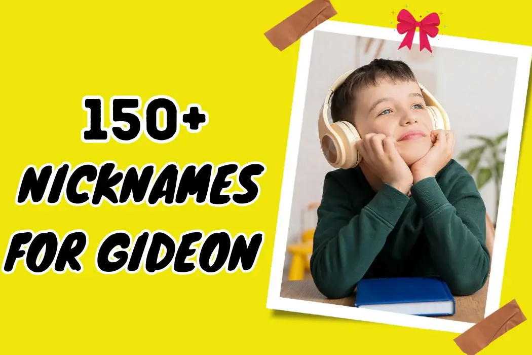 Nicknames for Gideon