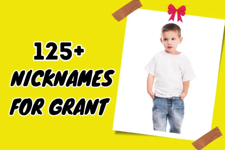 Nicknames For Grant – Make It Personal & Fun