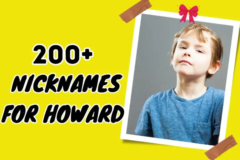 Creative Nicknames for Howard – Express Uniquely
