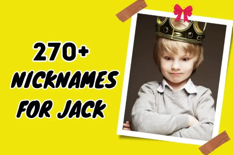 Nicknames For Jack – Express Your Affection