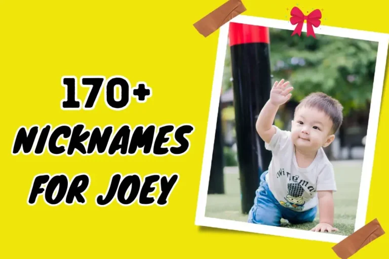 Cool Nicknames for Joey – Capture Their Essence