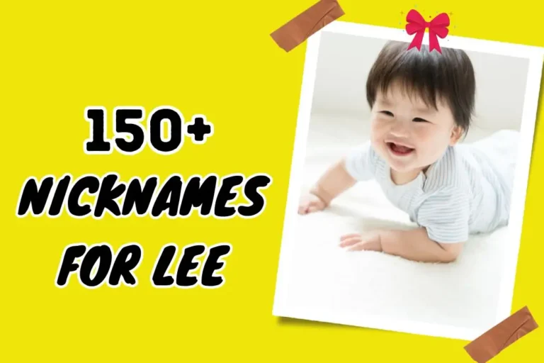 Creative Nicknames for Lee – Express Your Bond