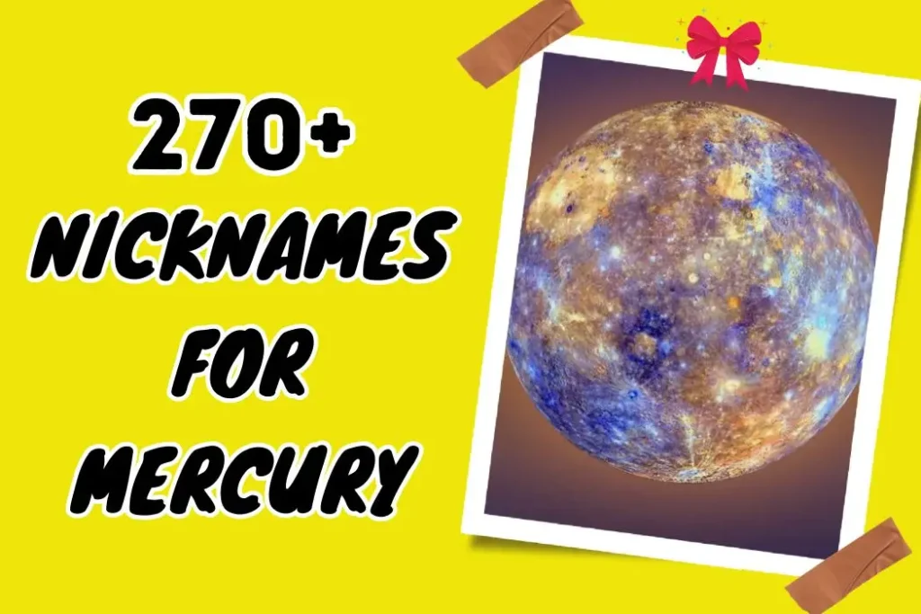 Nicknames for Mercury