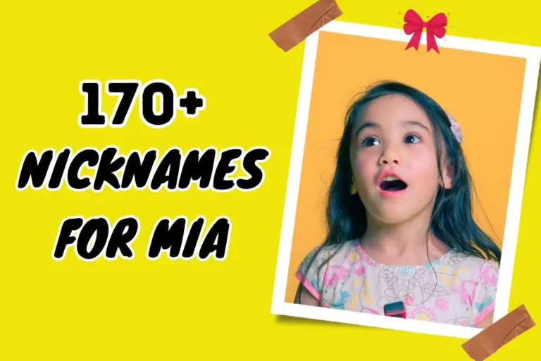 Perfect Nickname for Mia – Express Her Personality