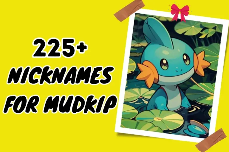 Unique Nicknames for Mudkip – Elevate Your Game