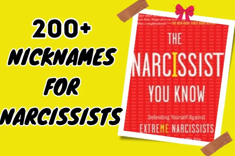 Decode Narcissists – Nicknames That Reveal Truth
