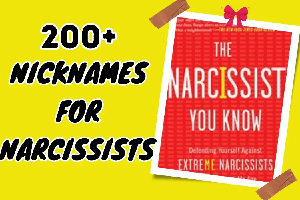 Nicknames for Narcissists