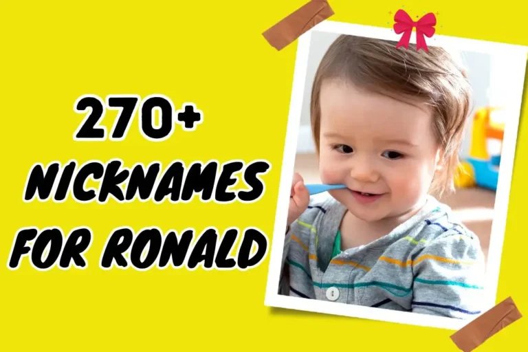 Nicknames for Ronald – Find the Perfect Moniker