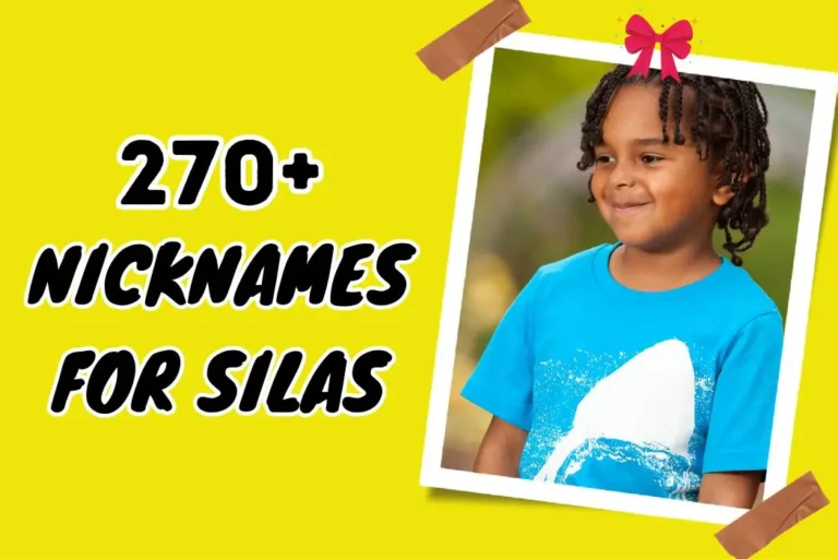 Cool Nicknames for Silas – Impress Everyone