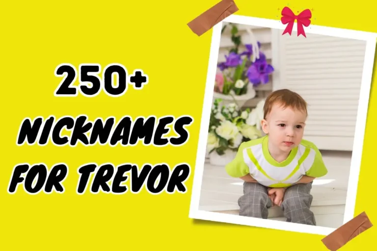 Nicknames for Trevor – Express Your Close Bond
