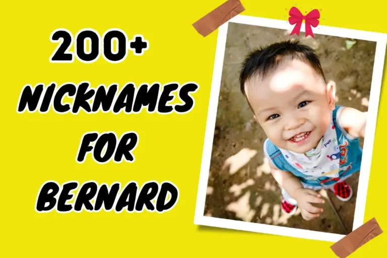 Creative Nicknames for Bernard – Spark Inspiration