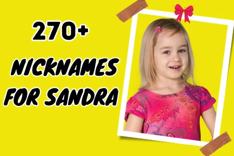 Nicknames for Sandra – Personalize with Love