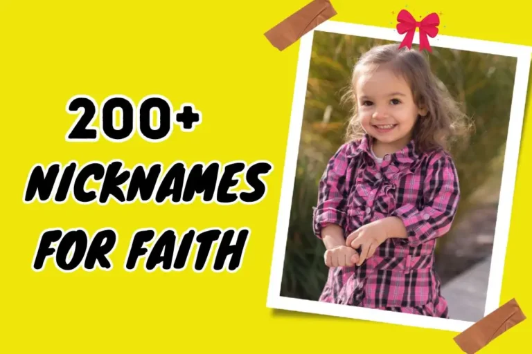 Memorable Nicknames for Faith – Cherish Every Moment
